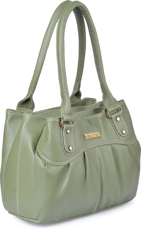 Fristo Women's Handbag (Green) : Amazon.in: Fashion