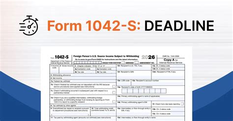 Form 1042-S Instructions: Line-by-Line Guide to Fill Out 1042-S