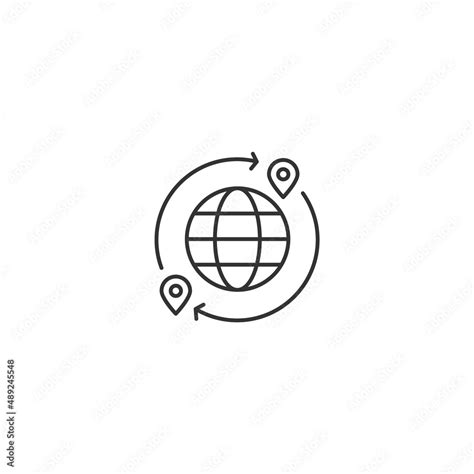 Global Line Map Logo 的图像结果