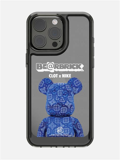 Bearbricks Case - iPhone 15 Pro Max (Blue)