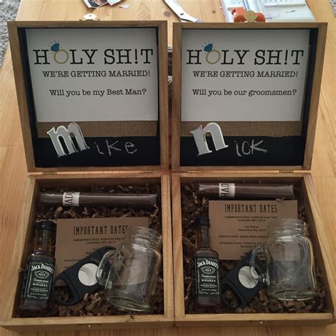 Gift Bag Ideas For Groomsmen at Iluminada May blog
