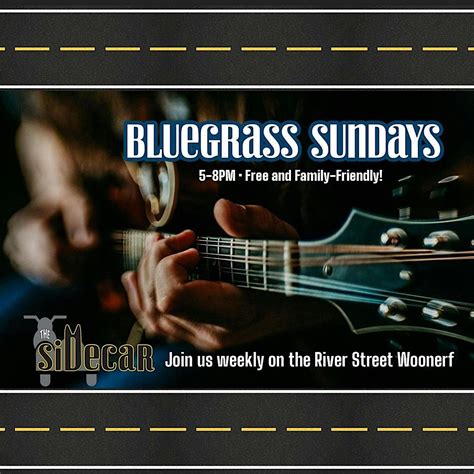 Bluegrass Sundays on the Woonerf, Sidecar Supper Club & Beer Garden ...