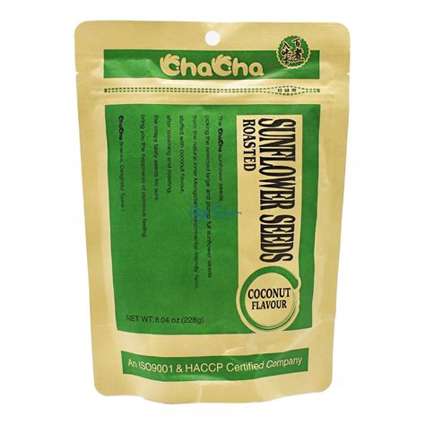Cha Cha Sunflower Seeds Coconut 228g