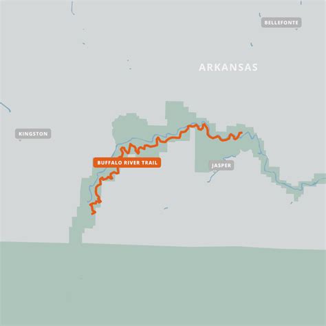Buffalo National River Trails Map Hiking The Lost Valley Trail In The
