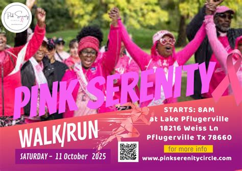 Pink Serenity, Lake Pflugerville, 11 October 2025 | AllEvents