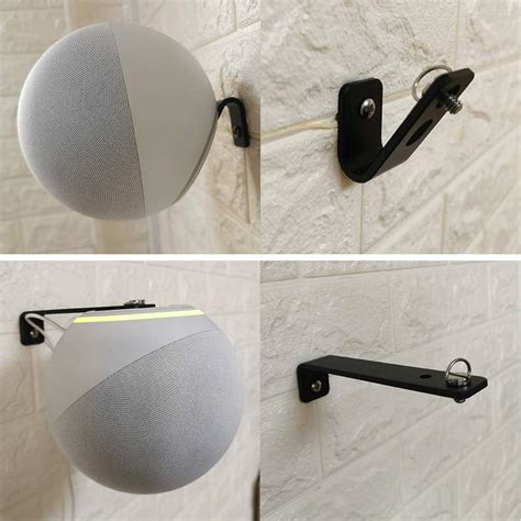 Buy All-New Echo 4th Gen Wall Mount Stand Black ES017-01 Online in ...