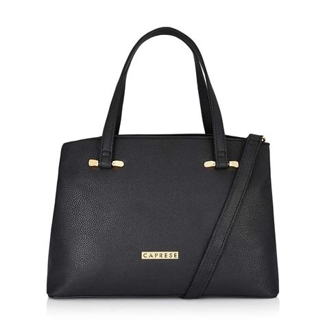 Buy Caprese Women's Satchel (Black) at Amazon.in