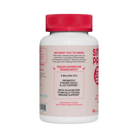SmartyPants Vitamins, Kids Prebiotic and Probiotic, Immunity Formula ...