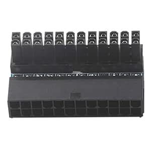 BNF® ATX 24Pin to 24pin Male Right Angle Adapter for Desktop Power ...