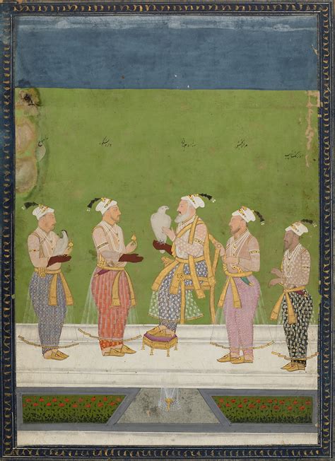Shah Jahan with His Four Sons | The Indian Portrait