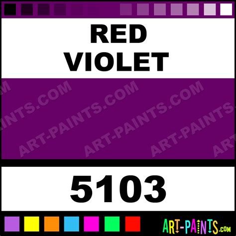 Red Violet Professional Fabric Textile Paints - 5103 - Red Violet Paint ...