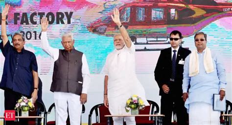 PM Modi speaks - PM Narendra Modi lays foundation stone of HAL's ...