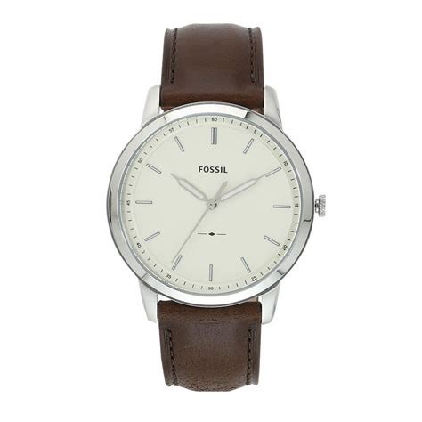 Fossil Mens Analogue Leather Watch - FS5439I_Brown_Free Size : Amazon ...