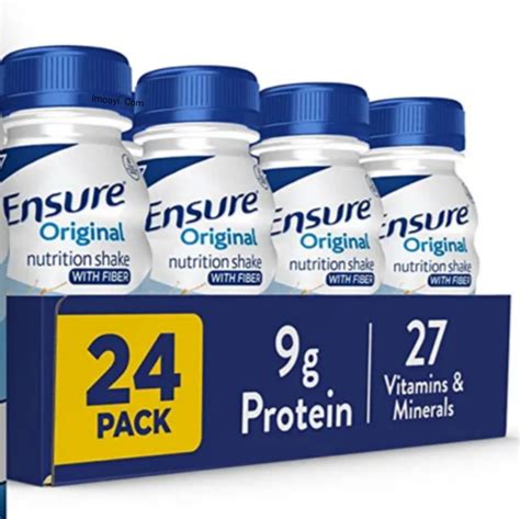Ensure Original Nutrition Shake, Vanilla, (Pack of 24)