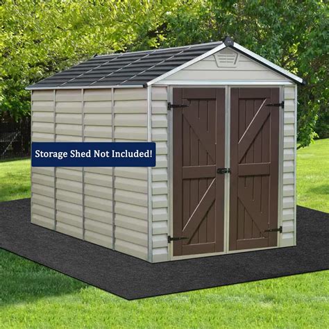 ZOMOFEW outdoor storage shed floor mat, outdoor carport floor mat ...
