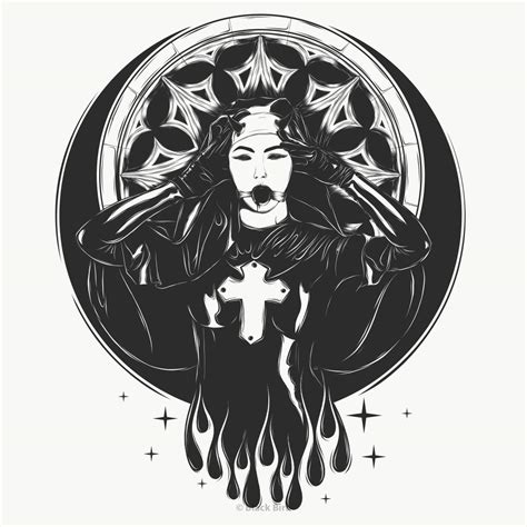 Zombie Nun Tattoos