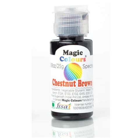 Chestnut Brown Spectral Mini Gel Colours Magic Colours – JITCO
