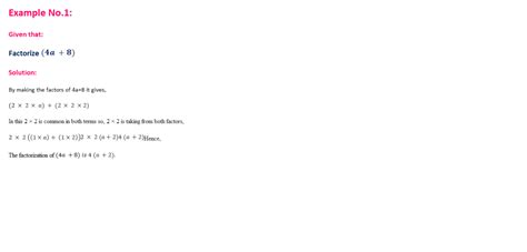 Image result for How to Do Factorization in Math