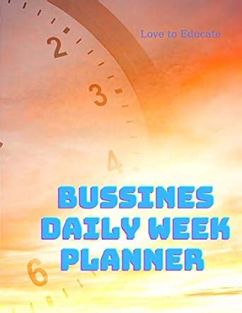Business Daily Week Planner Undated - Daily Inspiration Section, To Do ...