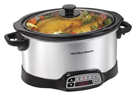 Best Hamilton Beach 3 Quart Slow Cooker 33138 – Home One Life