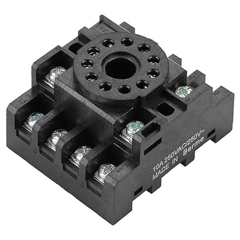 11 Pin Relay Base General PF113A 11 Pin Power Relay Base Socket for JQX ...