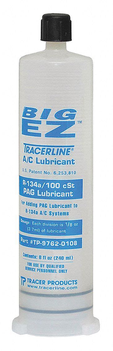 TRACERLINE, 8 oz Container Size, Clear, PAG Lubricant - 36PW76|TP-9762 ...