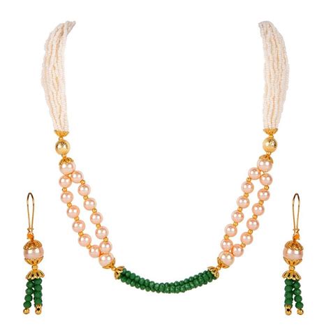 Buy Anika's Creation Exclusive Pearl Jewellery Set for Women Online