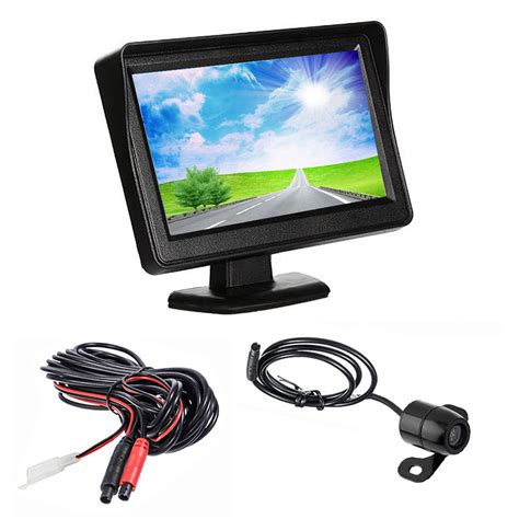 RH-303 4.3-inch TFT LCD Video Display Monitor with Mini Rear View Came ...