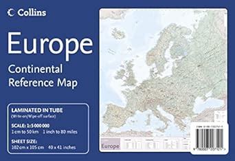 Buy Continental Map – Europe (Continental Map S.) Book Online at Low ...
