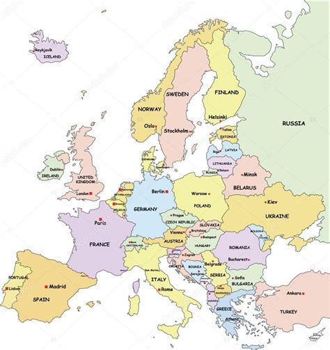 Europe Map 的图像结果