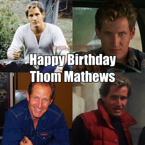 Happy Birthday Thom Mathews 🔪🤘 : r/Scarymovies