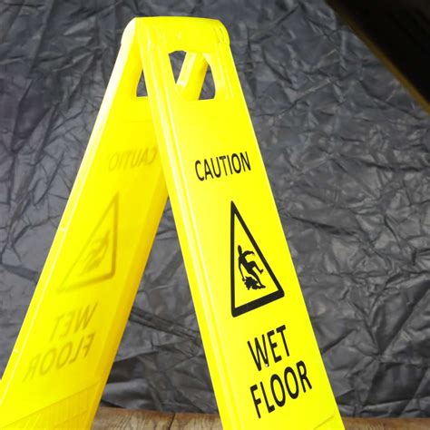 Brooms & Mops - Wet Floor Caution Sign for sale in Johannesburg (ID ...
