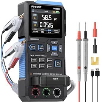 FNIRSI LC1020E 100kHz LCR Meter, 19,999 Counts Resistor Inductor ...
