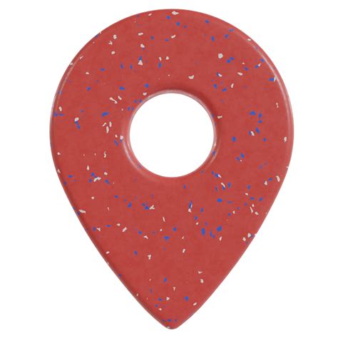 3D Map Pin PNG File 的图像结果