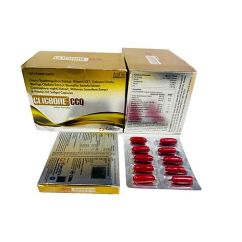 CLICBONE-CCQ SOFTGEL CAPSULES Chemross Lifesciences Pvt. Ltd.