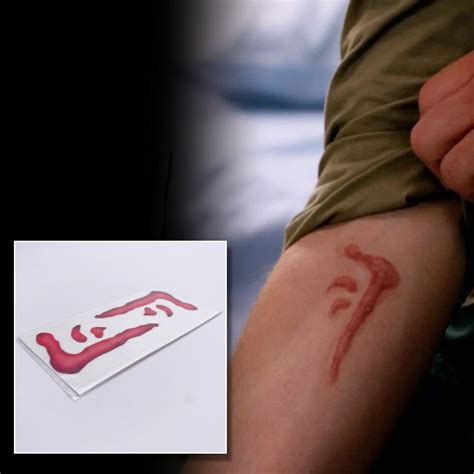 Supernatural Mark of Cain (Set of 2) – Tattoo Cosplay