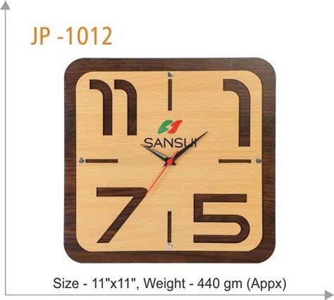 Wooden Clock - JP-1009 Round Wall clock Manufacturer from New Delhi
