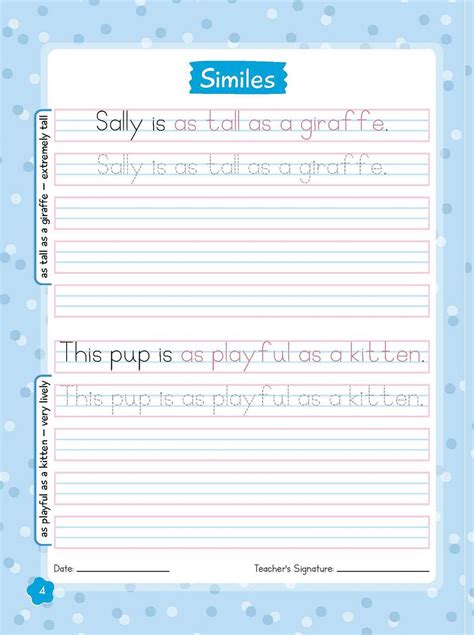 My English Copybook Print Writing 5 | Class 5 English Handwriting Book ...