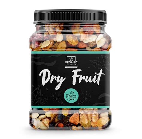 Organic Box 100% Natural and Premium Healthy Mix Dry Fruits and Nuts ...
