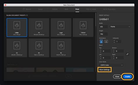 Adobe Illustrator Website Template