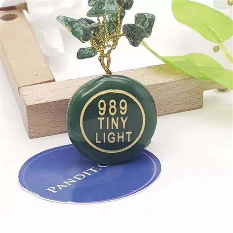Green Aventurine Tiny Light Switchword Coin for Weight Loss