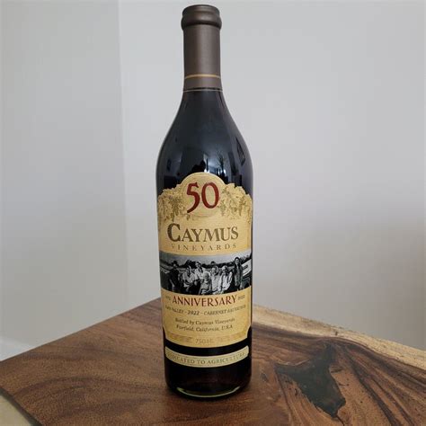 2022 Caymus Cabernet Sauvignon 50th Anniversary, USA, California, Napa ...