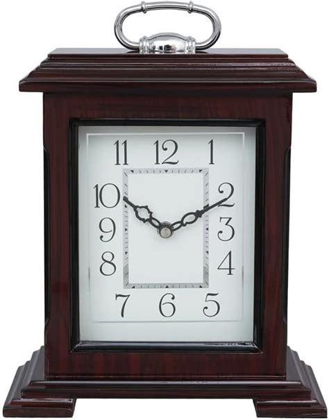 CRAFT SMITH Decorative Rosewood Colour Wooden Analog English Numbers ...