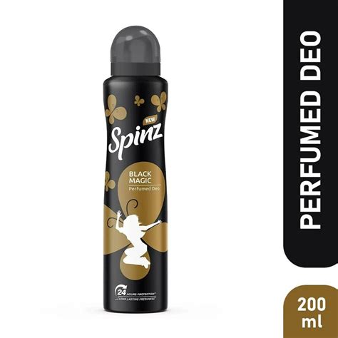Spinz Black Magic Perfumed Deo | 24 Hrs Protection | Buy Now — Cavinkart