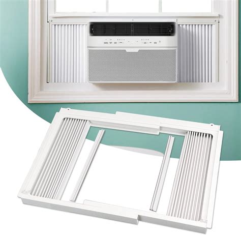 Flehomo Window Air Conditioner Side Panels with Frame, Adjustable ...