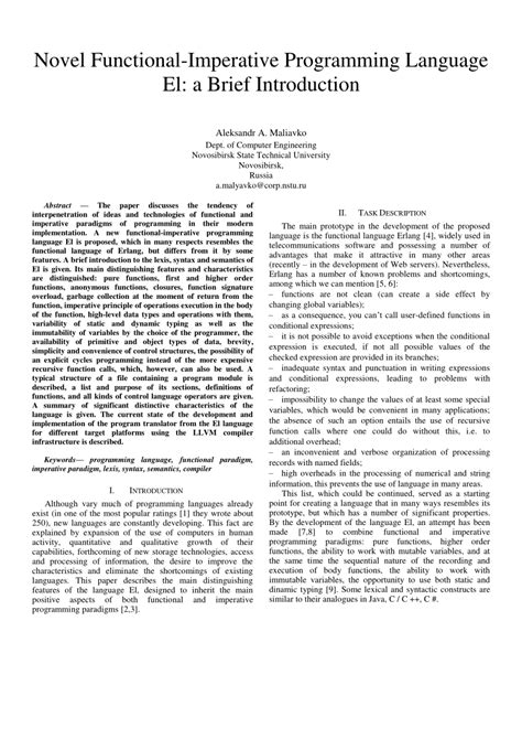 Image result for Imperative Programming Language and Functonal Programing Language