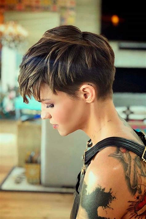 Image result for Long Pixie Cut Tutorial