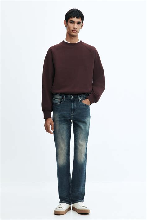 Slim Jeans - Dark denim blue - Men | H&M IN