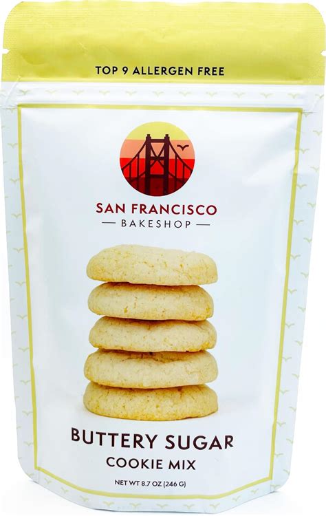 Amazon.com: San Francisco Bakeshop Buttery Sugar Cookie Mix, Gluten ...