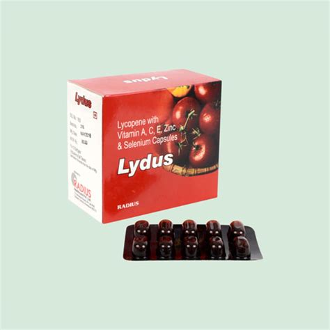 Lydus Capsules Radius Healthcare Pvt. Ltd.